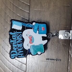 Dental Hygienist badge reel